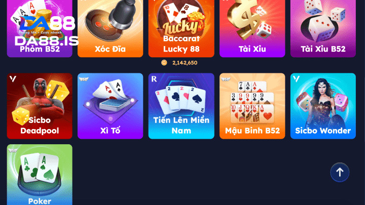 Nhà cái game bài online uy tín.